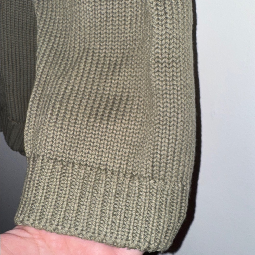 Banana Republic Khaki Women's Crew Neck Sweater - Picture 4 of 5